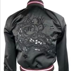 Coach X Disney Minnie Mouse varsity bomber jacket